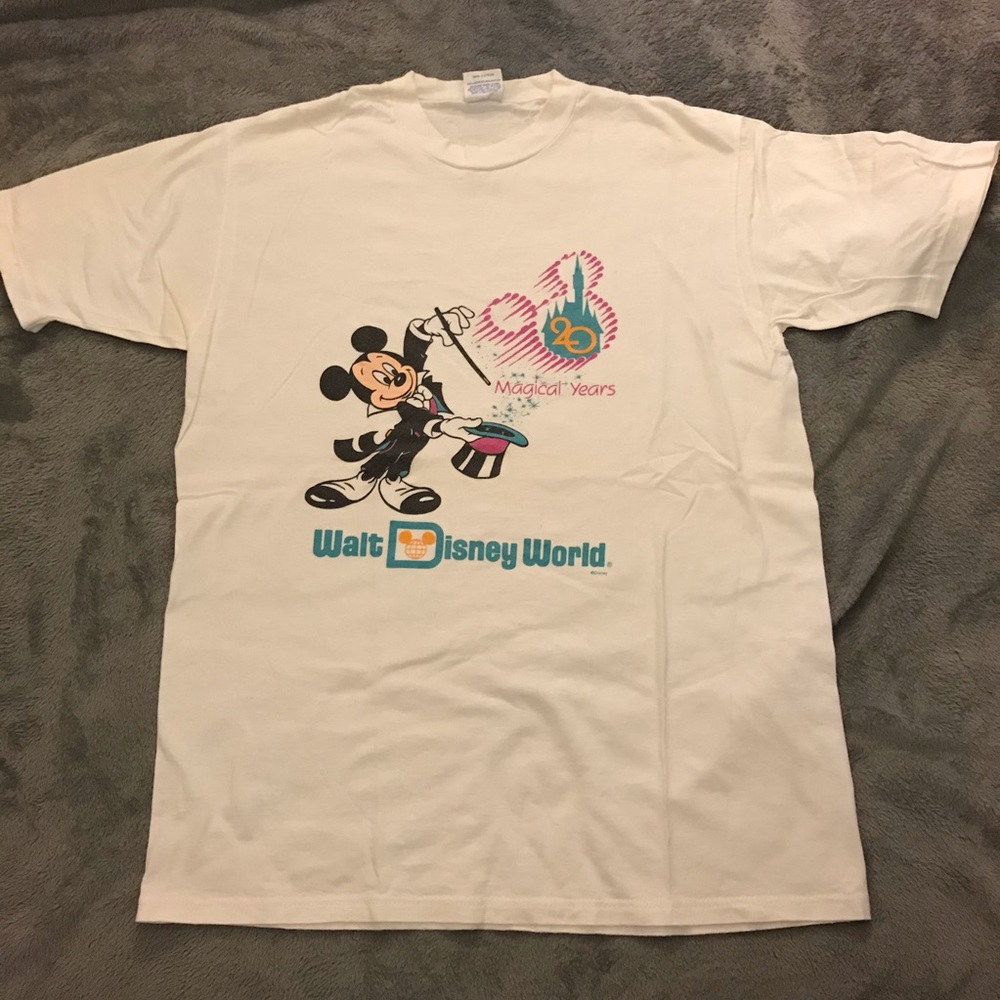WALT DISNEY WORLD VINTAGE 20 Magical Years Tee